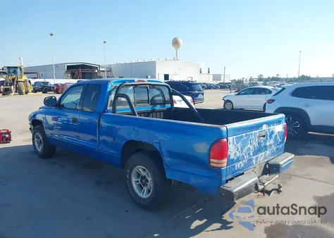 1999 Dodge Dakota Slt/Sport из США, поврежденный, VIN 1B7GL22Y9XS307637